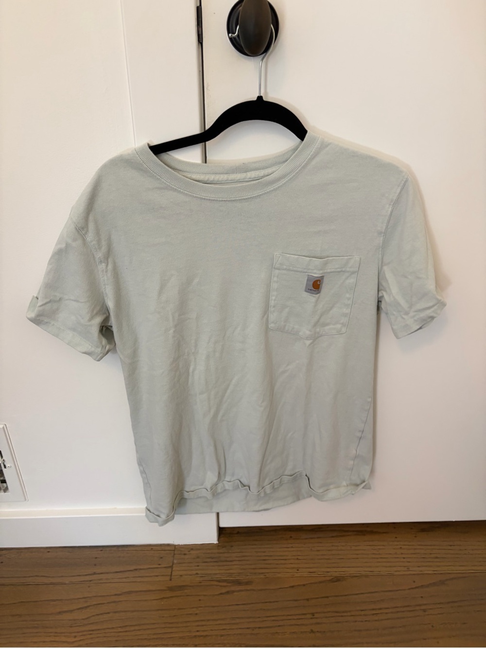Carhartt Short-Sleeve Pocket Tee in Sage Green